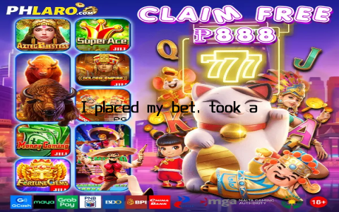 I placed my bet, took a deep breath, and clicked the spin button